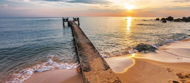 sunset over phu quoc island phu quoc beach tour 4 days