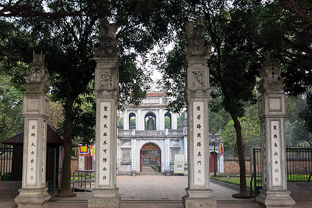 temple of literature hanoi - vietnam tours