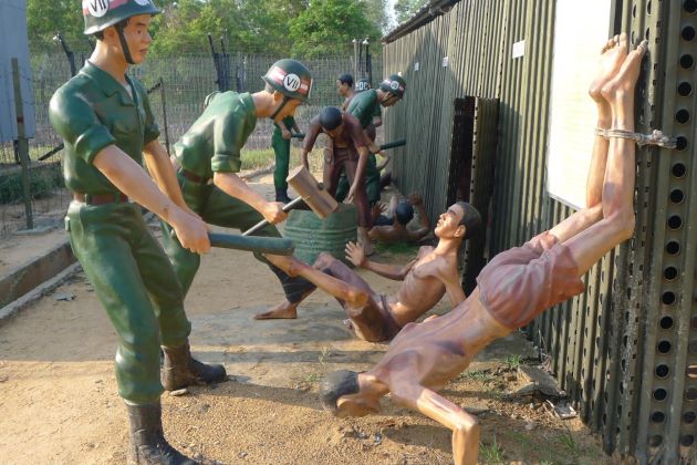 the prison in con dao island