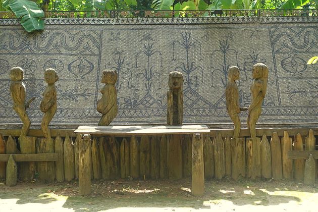 tombs at museum of ethnology