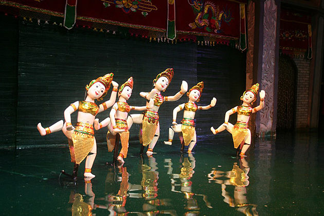 water puppet show hanoi