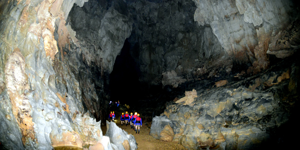 The entrance of Dark Cave