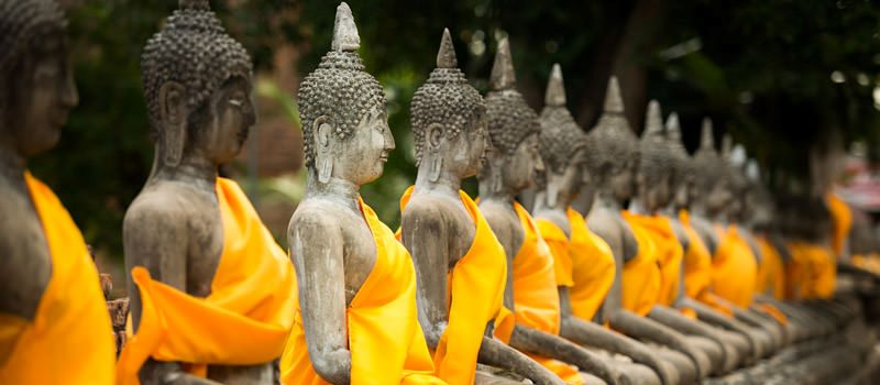 buddha statue in ayutthaya