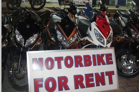 Car, Motorbike and Bicycle Rental
