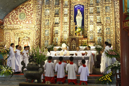 Christianity in church, Vietnam