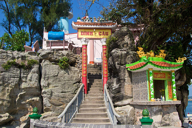 Dinh Cau temple in phu quoc island