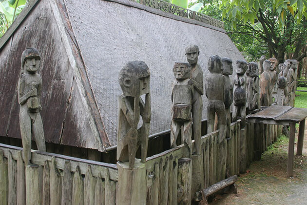 Museum of Ethnology in hanoi city