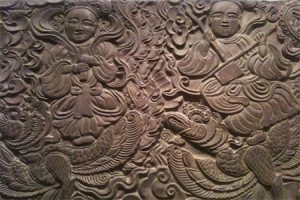 Wood sculpture of Tran dynasty