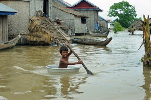 The flood of of The Red River