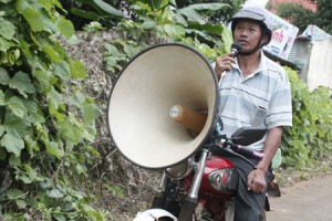 Village Crier in modern life