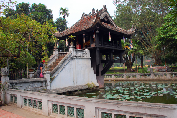 1000-year-old One Pillar Pagoda