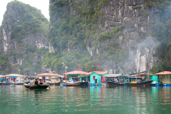 Vung Vieng floating fishing village