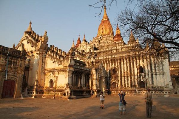 the scared Ananda Temple