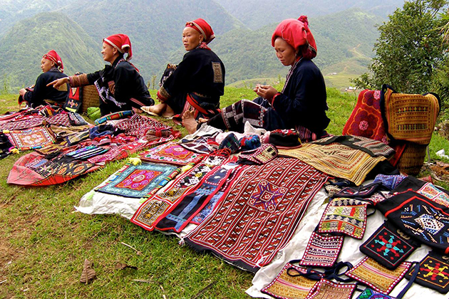 Red Dao Tribe Women in Vietnam