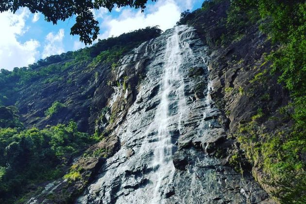 bach ma national park waterfall