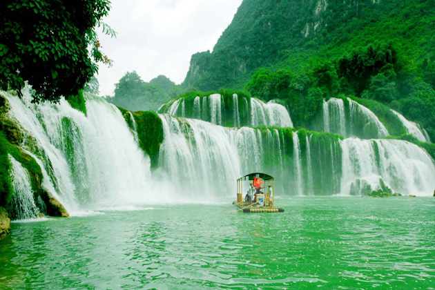 ban gioc waterfall in cao bang