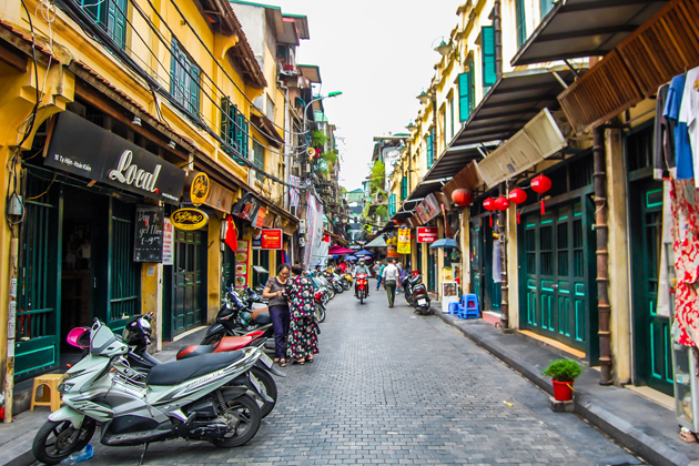 Free to discover the Old Quarter of Hanoi