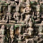 Terrace of the Leper King in siem reap cambodia vietnam laos tour packages