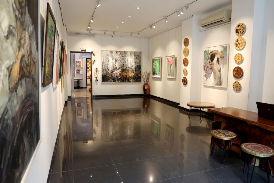 nguyen art gallery in hanoi
