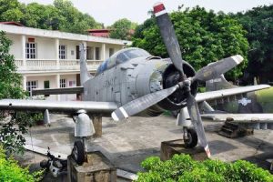 the japan plane at vietnam military history museum in hanoi