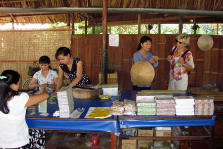 Coconut candy shops Mekong Delta