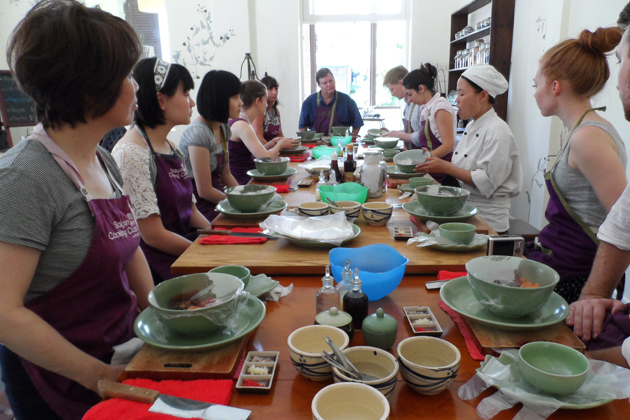 Hoa Tuc cooking class