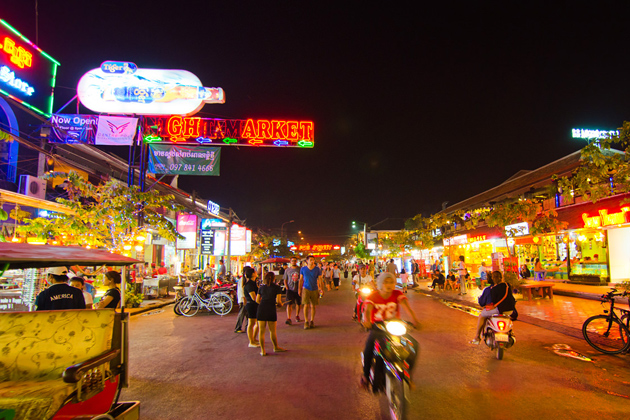 Angkor Night Market cambodia nightlife