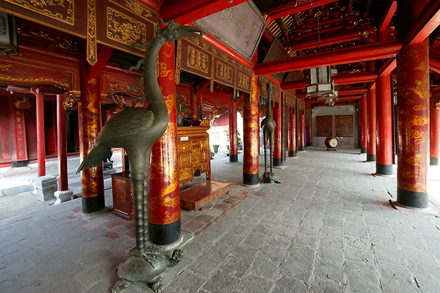 temple of literature in hanoi vietnam