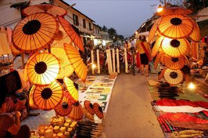 Luang Prabang Night Market Laos