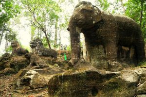 Mysterious Beauty of National Parks Kulen Mountains Cambodia