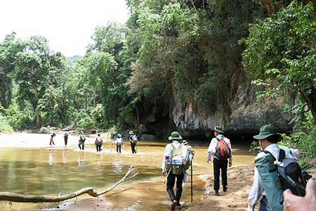 Trekking in Quang Binh Vietnam