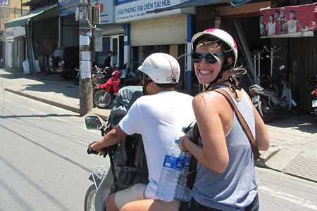 Vietnam Motorbike Taxi