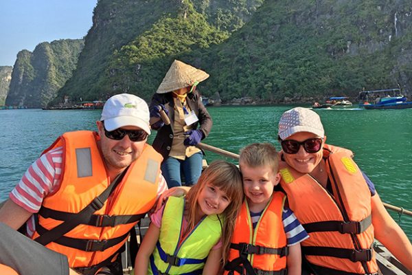 halong bay family tour 10-day vietnam family trip