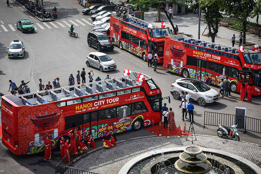 Hop on Hop off Bus in Hanoi