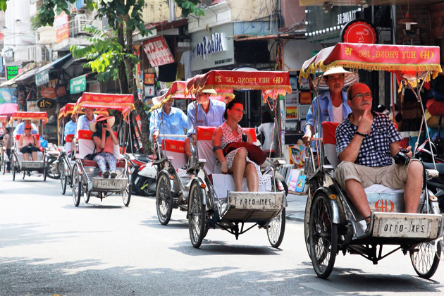 cyclo in hanoi