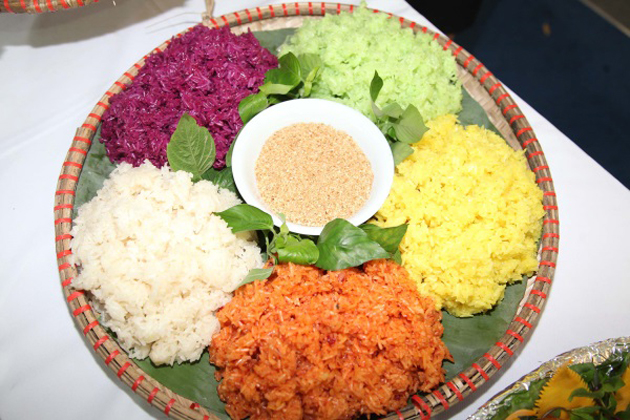 five-color sticky rice