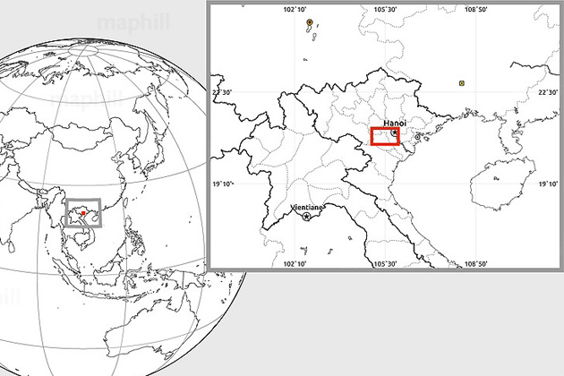 hanoi map