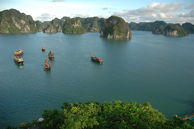 Halong Bay Vietnam World Heritage Site