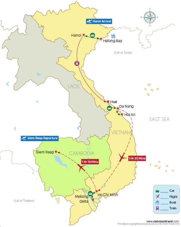 Vietnam and Cambodia Family Adventure Tour – 14 Days