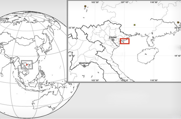 halong bay travel map halong bay tours