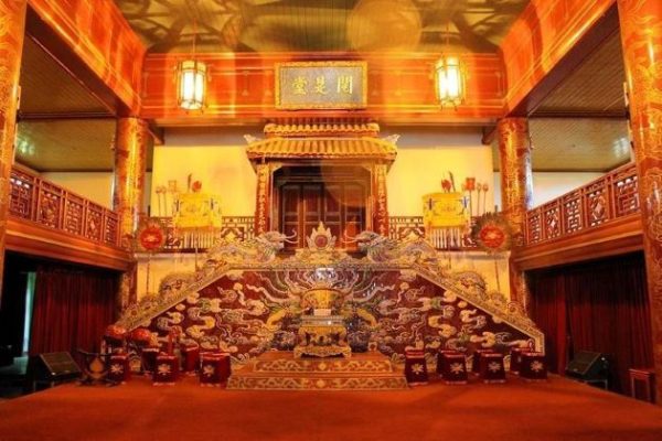 inside imperial citadel in hue