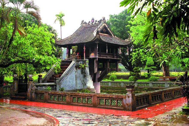 one pillar pagoda is the symbol of hanoi