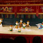 water puppet show at Thang Long theater