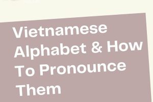 Vietnamese Alphabet