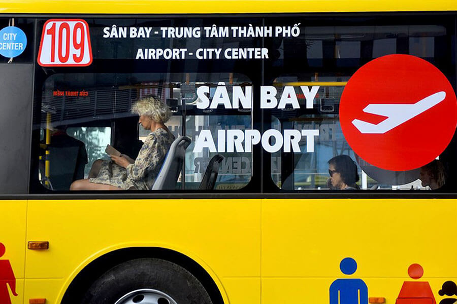 Saigon Bus to Tan Son Nhat Airpot
