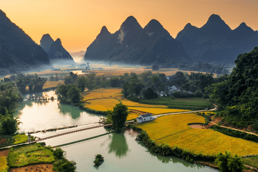 Vacation in Yen Bai Vietnam