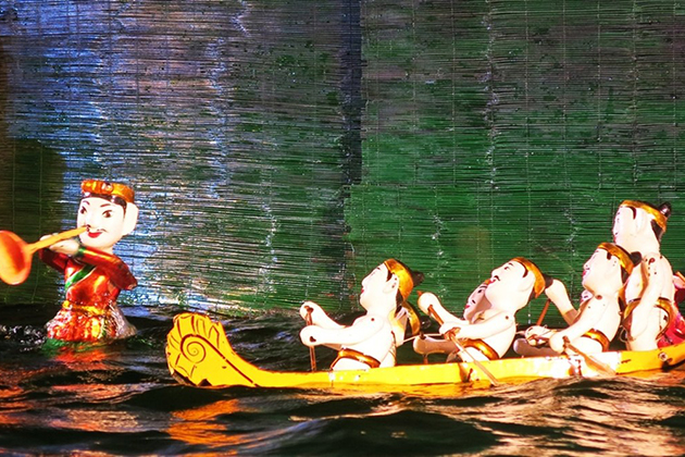 water puppet show in hanoi - vietnam vacation