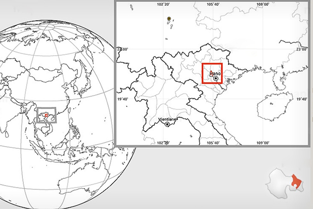 tam dao travel map