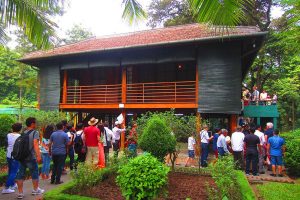 Ho Chi Minh Stilt House in Hanoi