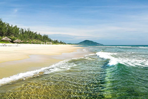 lang co beach in central vietnam